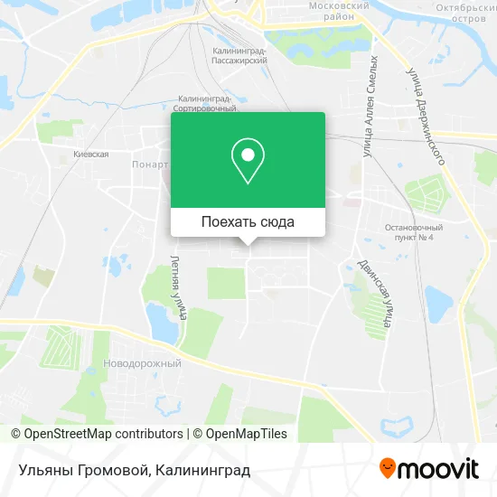 Карта Ульяны Громовой