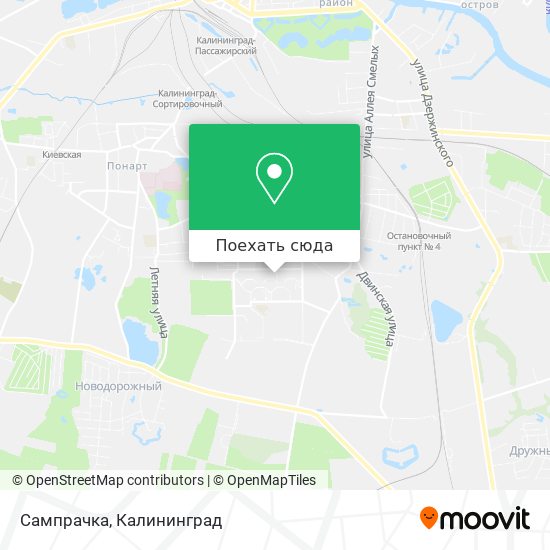 Карта Сампрачка