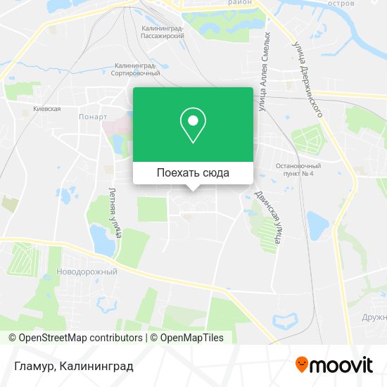 Карта Гламур