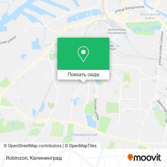 Карта Robinzon