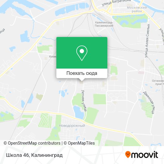 Карта Школа 46