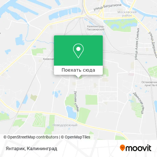 Карта Янтарик