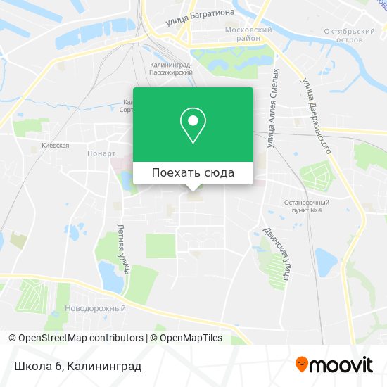 Карта Школа 6