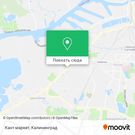 Карта Кант маркет