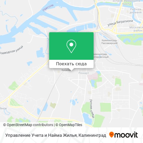 Карта Управление Учета и Найма Жилья