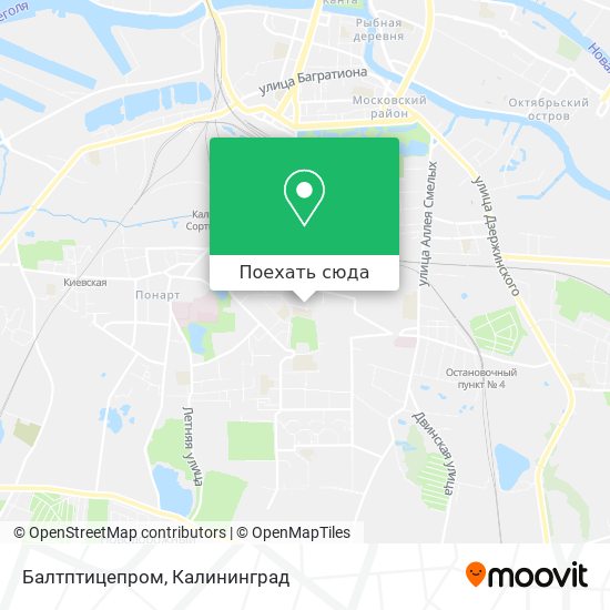 Карта Балтптицепром