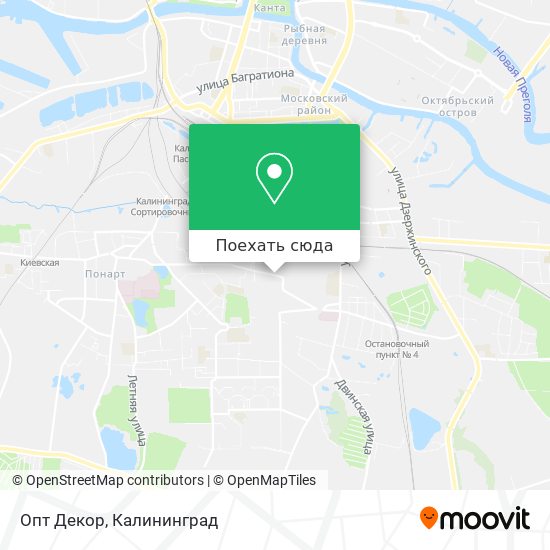 Карта Опт Декор