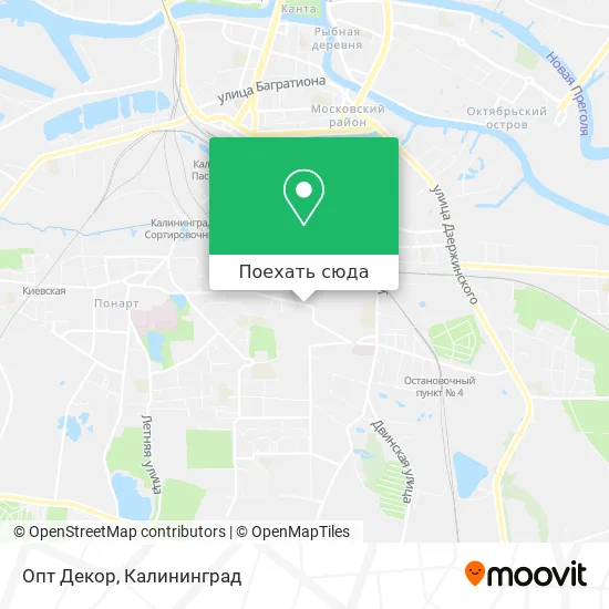 Карта Опт Декор