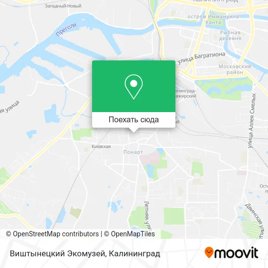 Карта Виштынецкий Экомузей