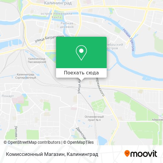 Карта Комиссионный Магазин
