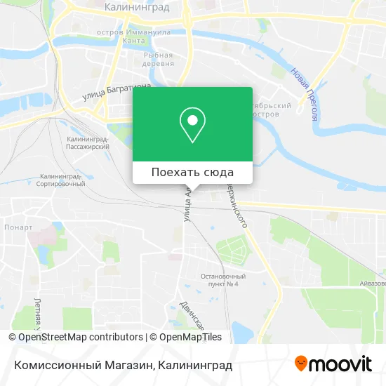 Карта Комиссионный Магазин