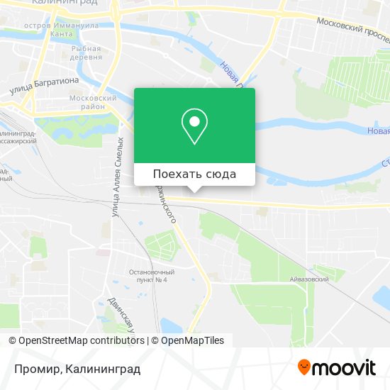 Карта Промир