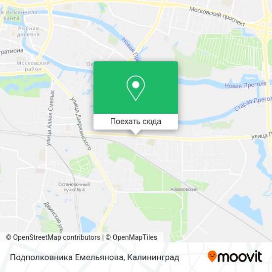 Карта Подполковника Емельянова