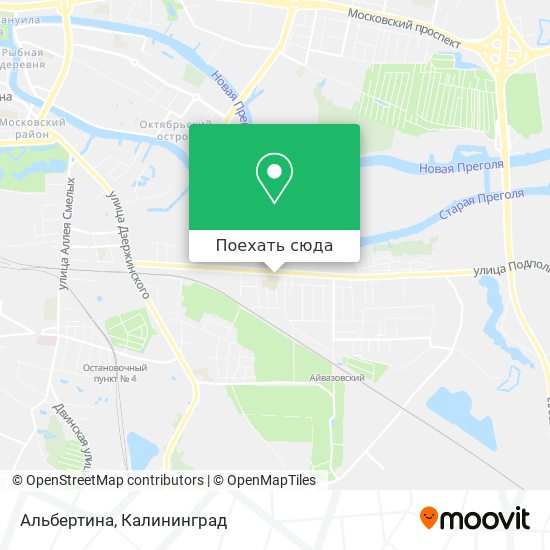 Карта Альбертина