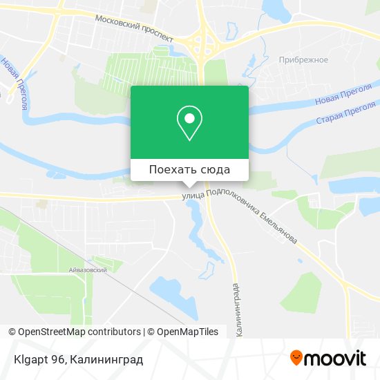 Карта Klgapt 96