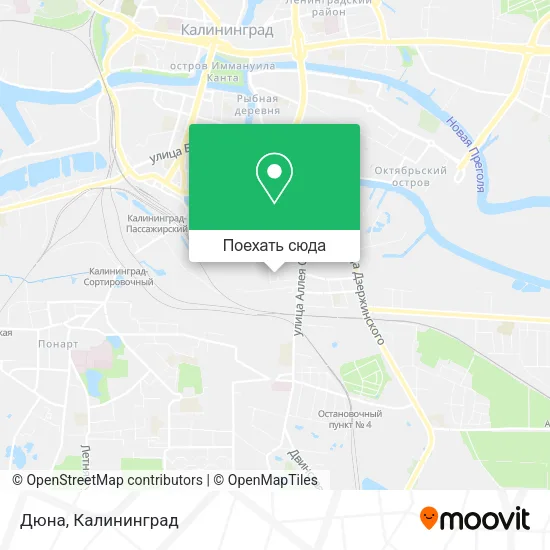 Карта Дюна