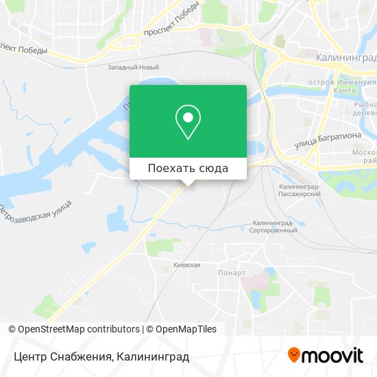 Карта Центр Снабжения