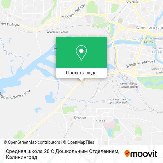 Карта Средняя школа 28 С Дошкольным Отделением