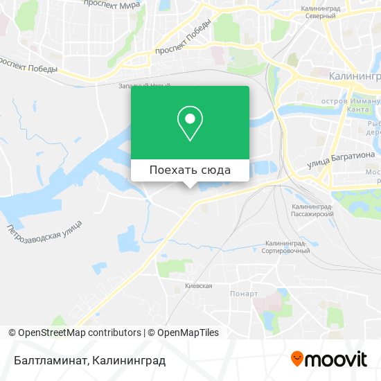 Карта Балтламинат