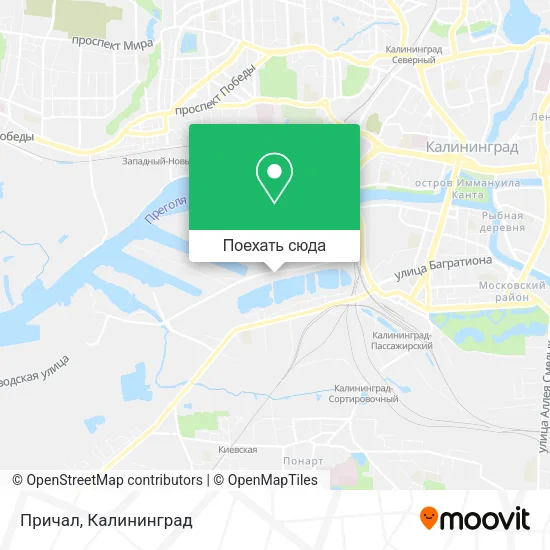 Карта Причал