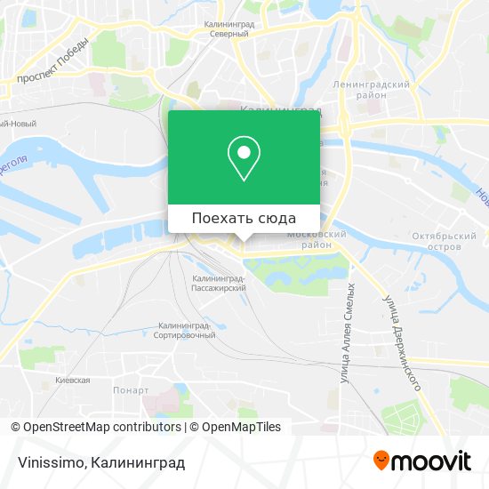 Карта Vinissimo