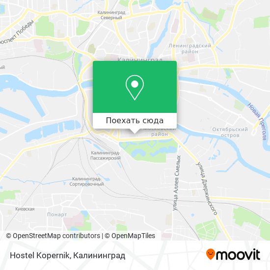 Карта Hostel Kopernik