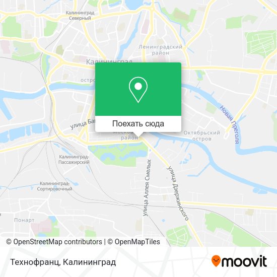 Карта Технофранц