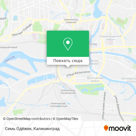 Карта Семь Одёжек