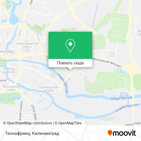 Карта Технофранц