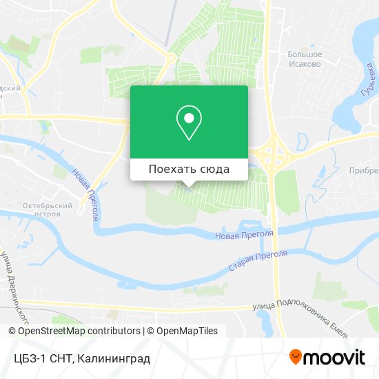 Карта ЦБЗ-1 СНТ