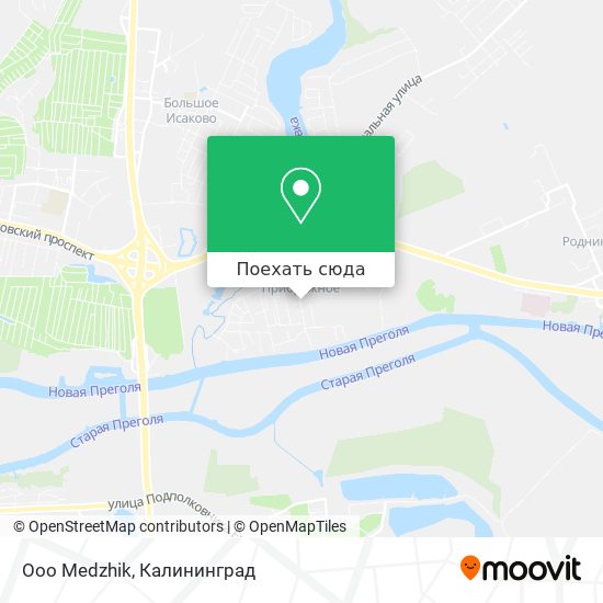 Карта Ooo Medzhik