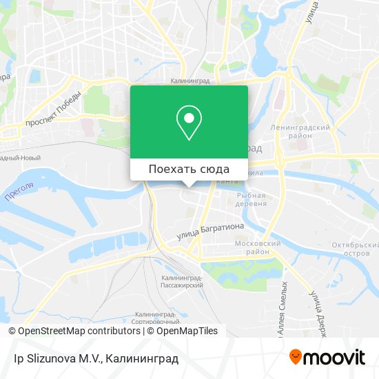 Карта Ip Slizunova M.V.