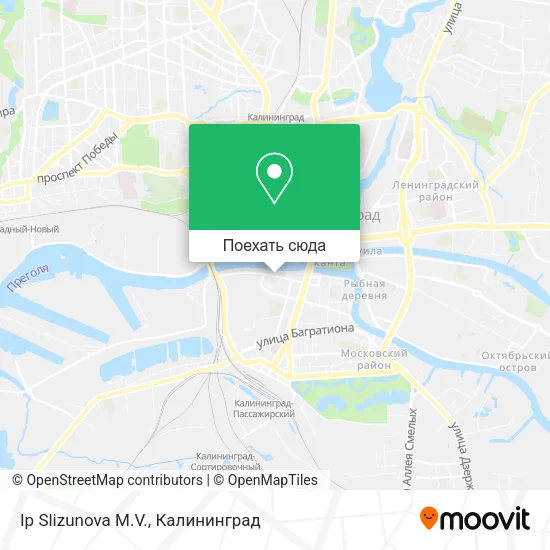 Карта Ip Slizunova M.V.