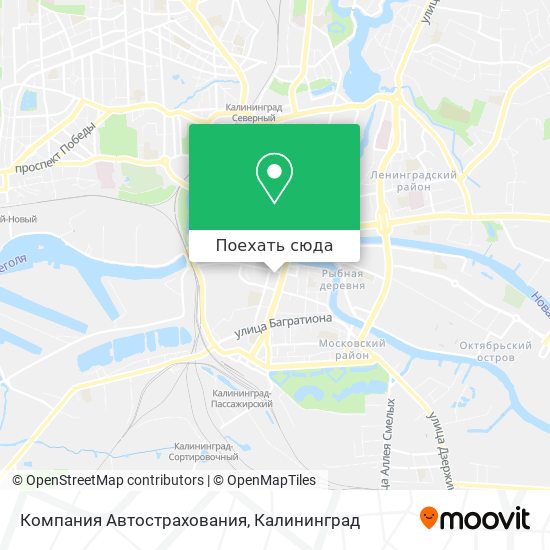 Карта Компания Автострахования