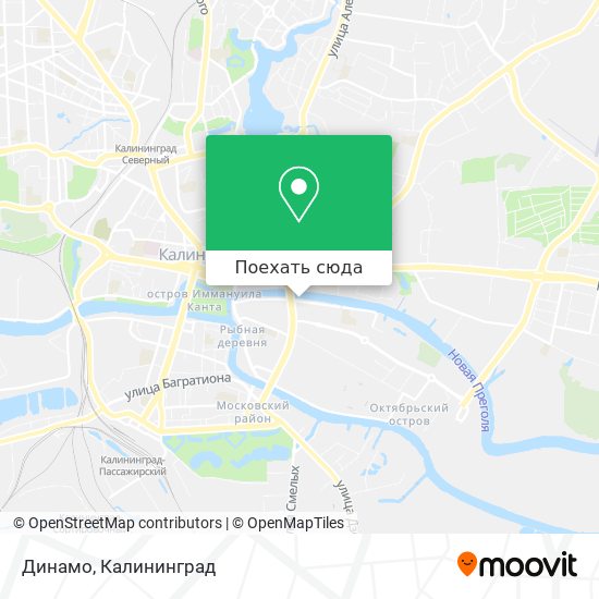 Карта Динамо