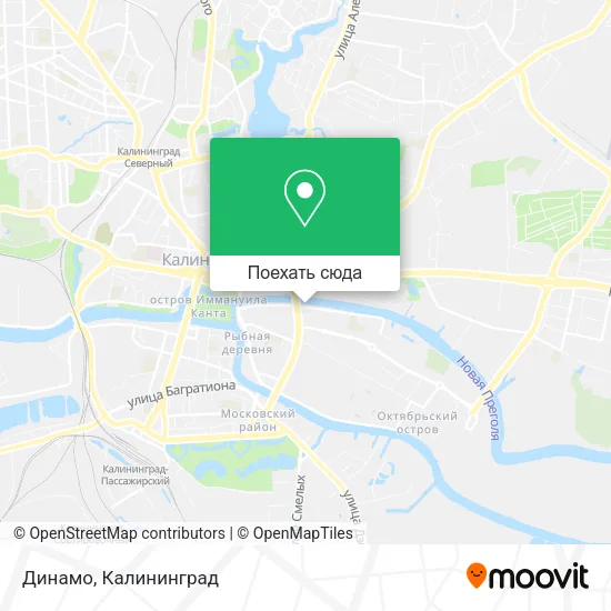 Карта Динамо
