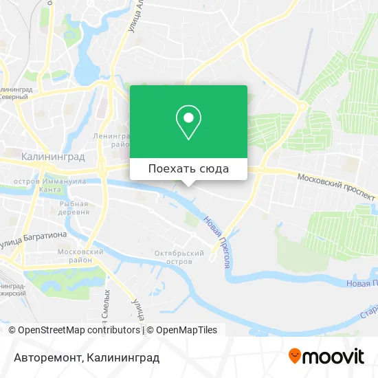 Карта Авторемонт