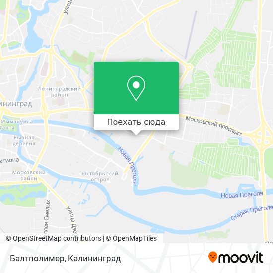Карта Балтполимер