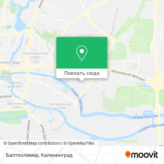Карта Балтполимер
