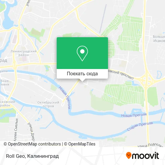 Карта Roll Geo