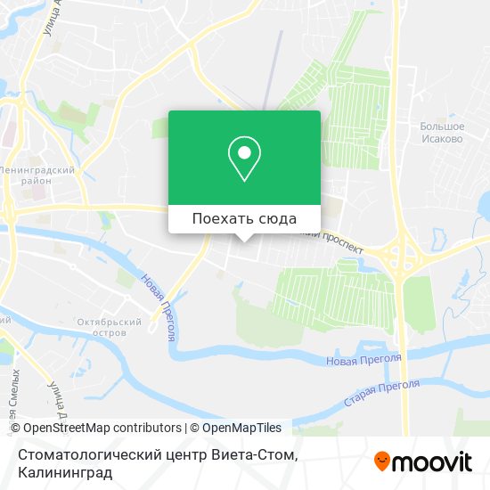 Карта Стоматологический центр Виета-Стом