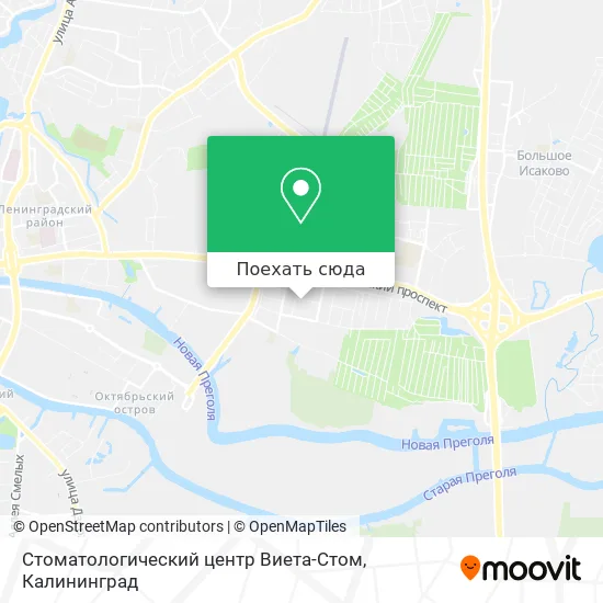 Карта Стоматологический центр Виета-Стом