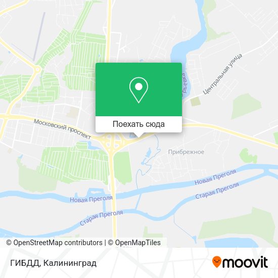 Карта ГИБДД