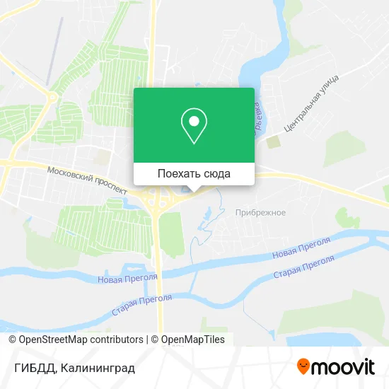 Карта ГИБДД