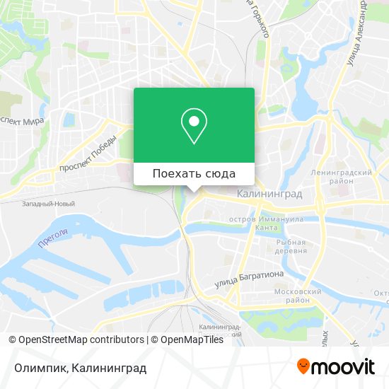 Карта Олимпик