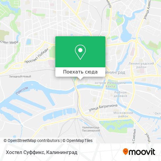 Карта Хостел Суффикс