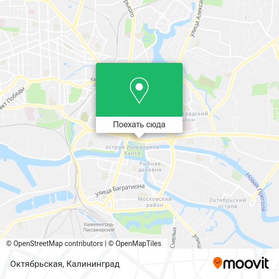 Карта Октябрьская