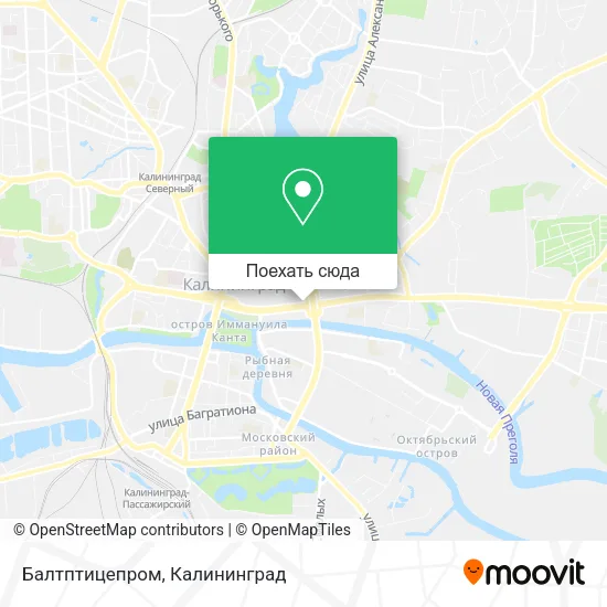 Карта Балтптицепром