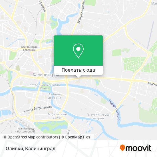 Карта Оливки