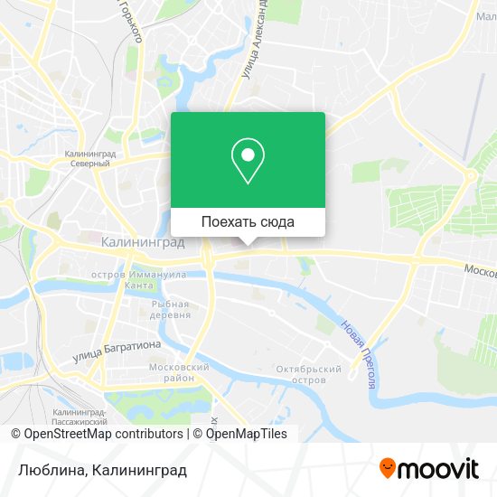 Карта Люблина